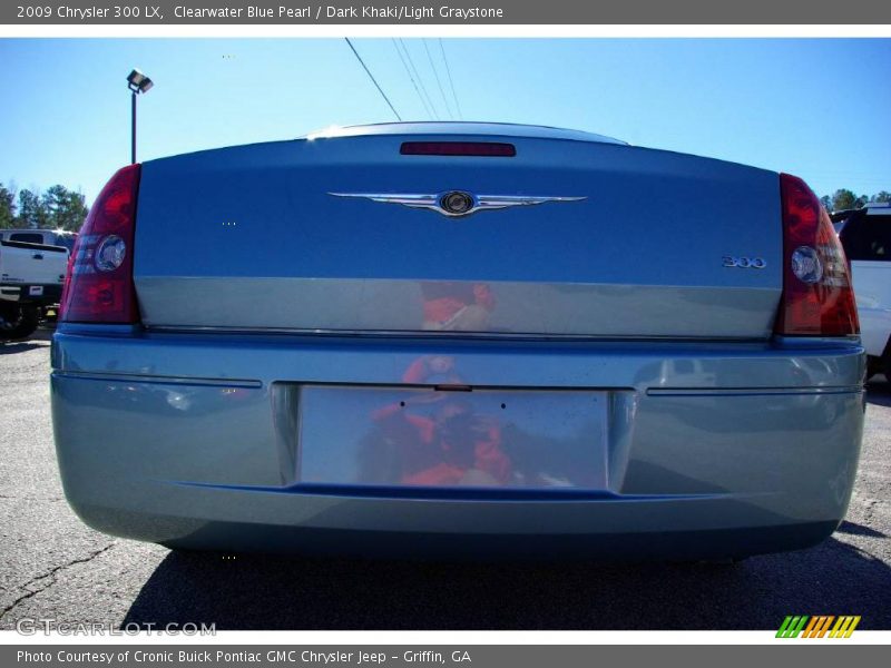 Clearwater Blue Pearl / Dark Khaki/Light Graystone 2009 Chrysler 300 LX