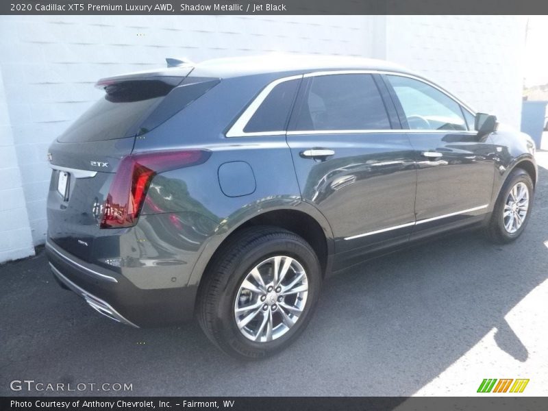 Shadow Metallic / Jet Black 2020 Cadillac XT5 Premium Luxury AWD