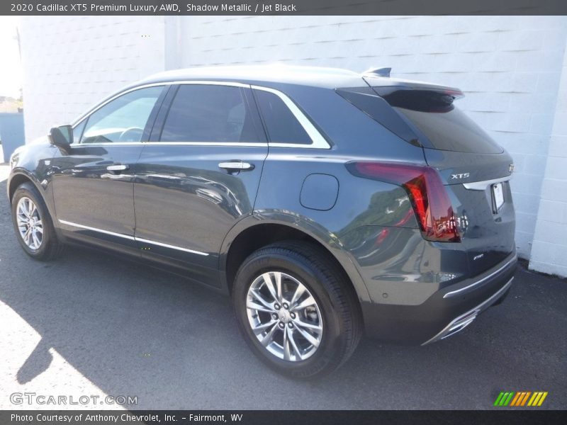 Shadow Metallic / Jet Black 2020 Cadillac XT5 Premium Luxury AWD