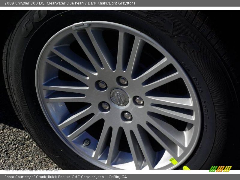 Clearwater Blue Pearl / Dark Khaki/Light Graystone 2009 Chrysler 300 LX