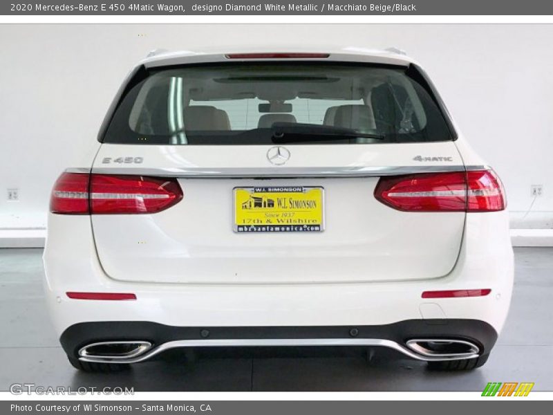 designo Diamond White Metallic / Macchiato Beige/Black 2020 Mercedes-Benz E 450 4Matic Wagon