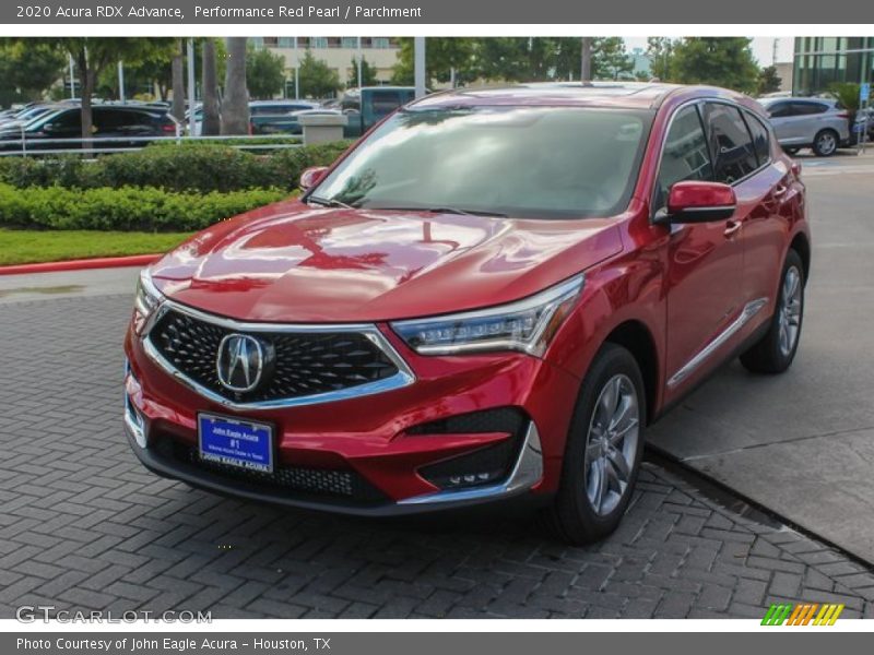 Performance Red Pearl / Parchment 2020 Acura RDX Advance