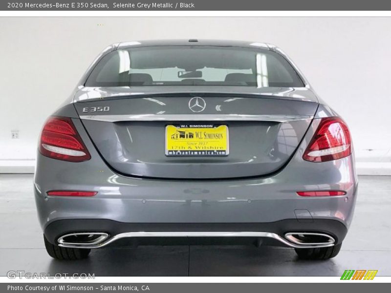 Selenite Grey Metallic / Black 2020 Mercedes-Benz E 350 Sedan