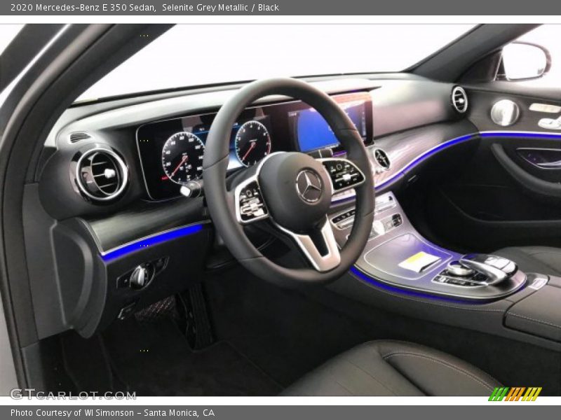 Selenite Grey Metallic / Black 2020 Mercedes-Benz E 350 Sedan