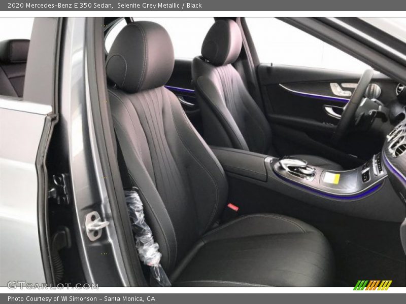 Selenite Grey Metallic / Black 2020 Mercedes-Benz E 350 Sedan