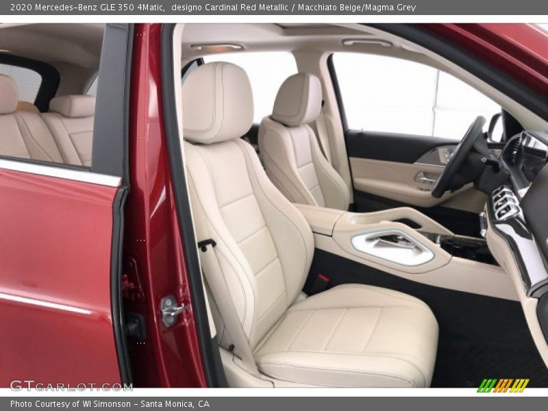 designo Cardinal Red Metallic / Macchiato Beige/Magma Grey 2020 Mercedes-Benz GLE 350 4Matic