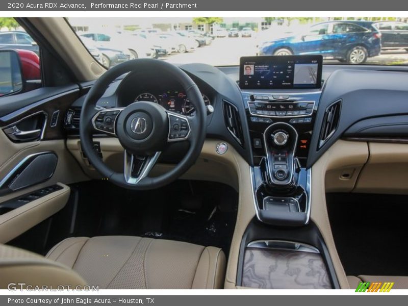 Performance Red Pearl / Parchment 2020 Acura RDX Advance