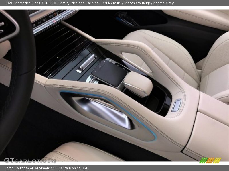 designo Cardinal Red Metallic / Macchiato Beige/Magma Grey 2020 Mercedes-Benz GLE 350 4Matic