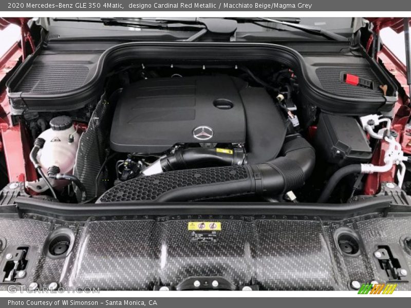 designo Cardinal Red Metallic / Macchiato Beige/Magma Grey 2020 Mercedes-Benz GLE 350 4Matic