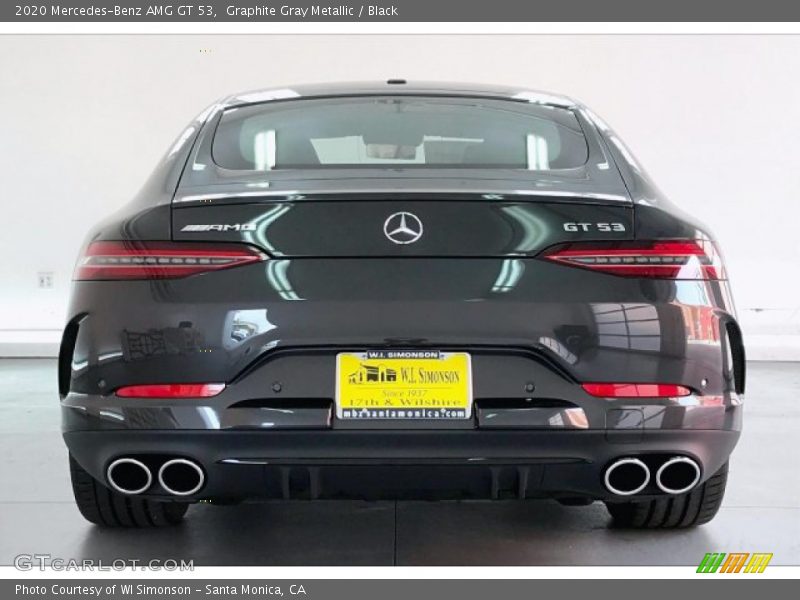 Graphite Gray Metallic / Black 2020 Mercedes-Benz AMG GT 53