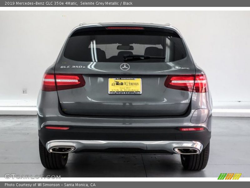 Selenite Grey Metallic / Black 2019 Mercedes-Benz GLC 350e 4Matic