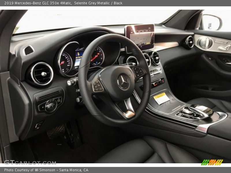 Selenite Grey Metallic / Black 2019 Mercedes-Benz GLC 350e 4Matic