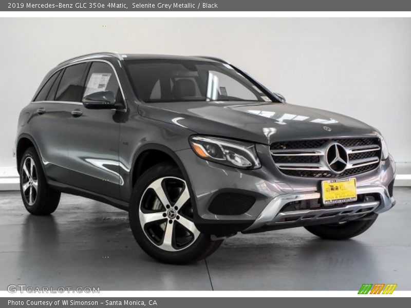 Selenite Grey Metallic / Black 2019 Mercedes-Benz GLC 350e 4Matic