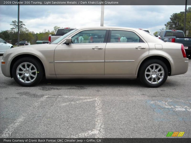 Light Sandstone Metallic / Dark Khaki/Light Graystone 2009 Chrysler 300 Touring