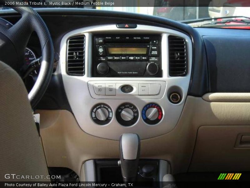 Mystic Black / Medium Pebble Beige 2006 Mazda Tribute s
