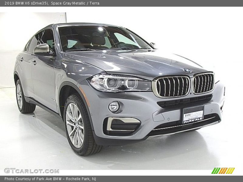 Space Gray Metallic / Terra 2019 BMW X6 sDrive35i