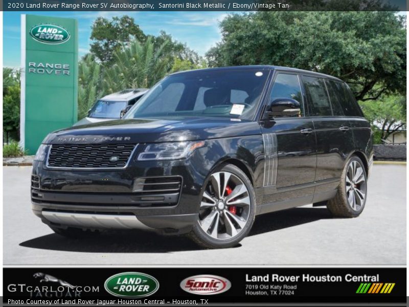 Santorini Black Metallic / Ebony/Vintage Tan 2020 Land Rover Range Rover SV Autobiography