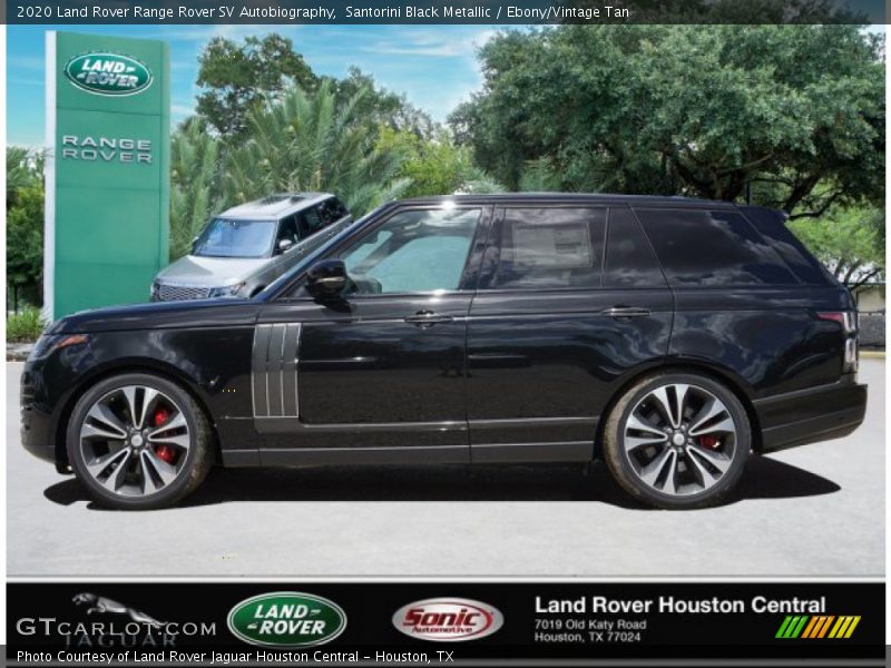 Santorini Black Metallic / Ebony/Vintage Tan 2020 Land Rover Range Rover SV Autobiography