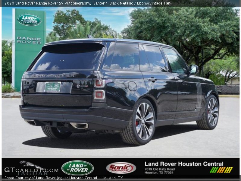 Santorini Black Metallic / Ebony/Vintage Tan 2020 Land Rover Range Rover SV Autobiography
