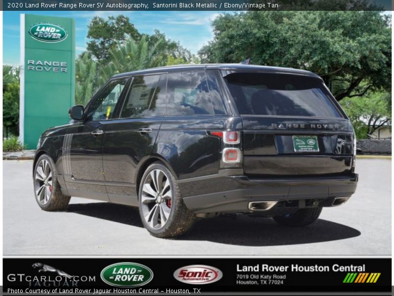 Santorini Black Metallic / Ebony/Vintage Tan 2020 Land Rover Range Rover SV Autobiography