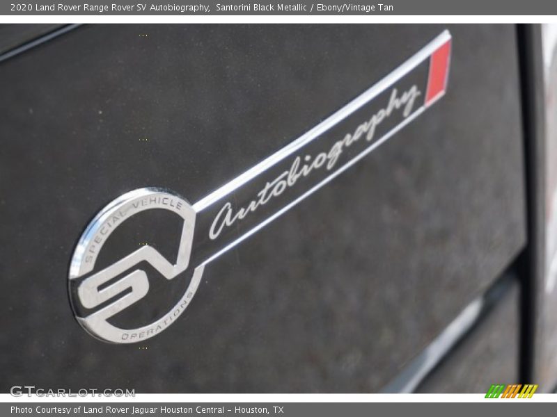  2020 Range Rover SV Autobiography Logo