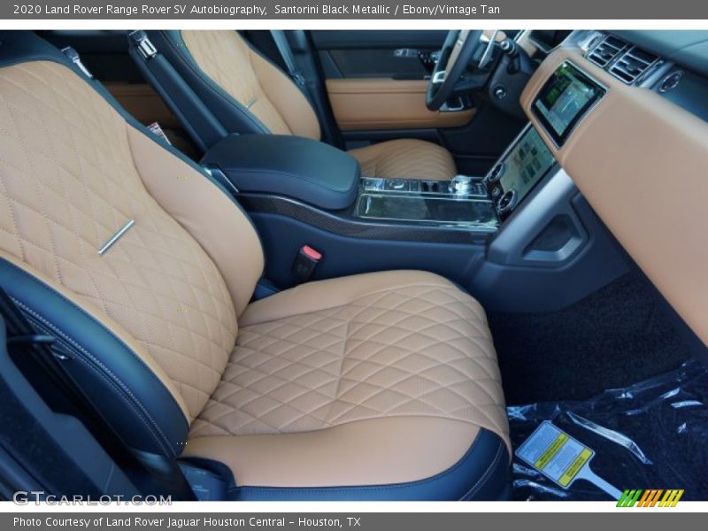 Front Seat of 2020 Range Rover SV Autobiography