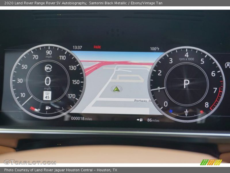  2020 Range Rover SV Autobiography SV Autobiography Gauges