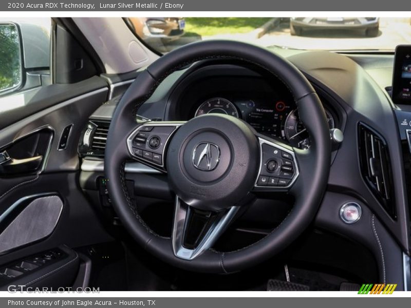 Lunar Silver Metallic / Ebony 2020 Acura RDX Technology