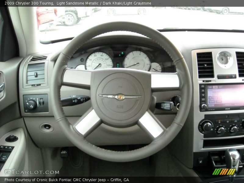 Light Sandstone Metallic / Dark Khaki/Light Graystone 2009 Chrysler 300 Touring