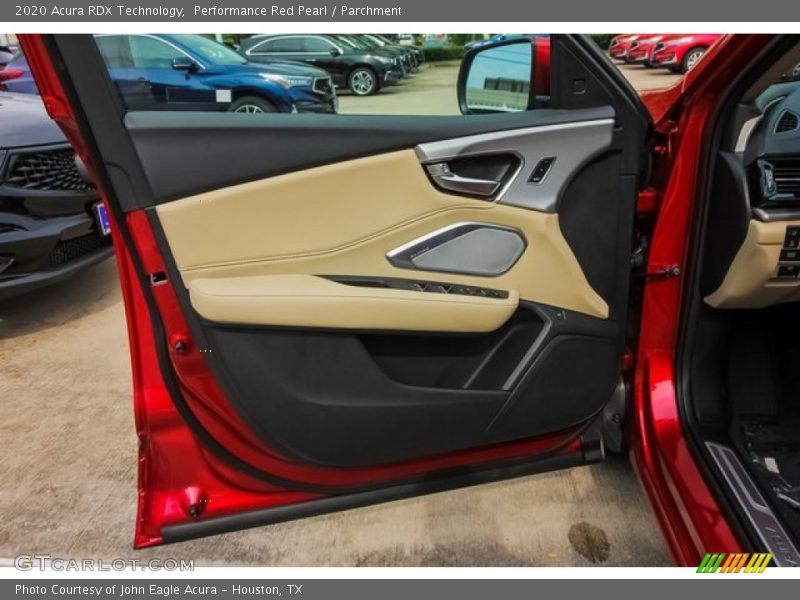 Performance Red Pearl / Parchment 2020 Acura RDX Technology