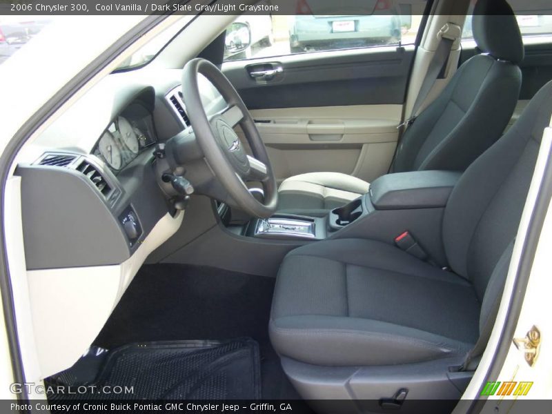 Cool Vanilla / Dark Slate Gray/Light Graystone 2006 Chrysler 300
