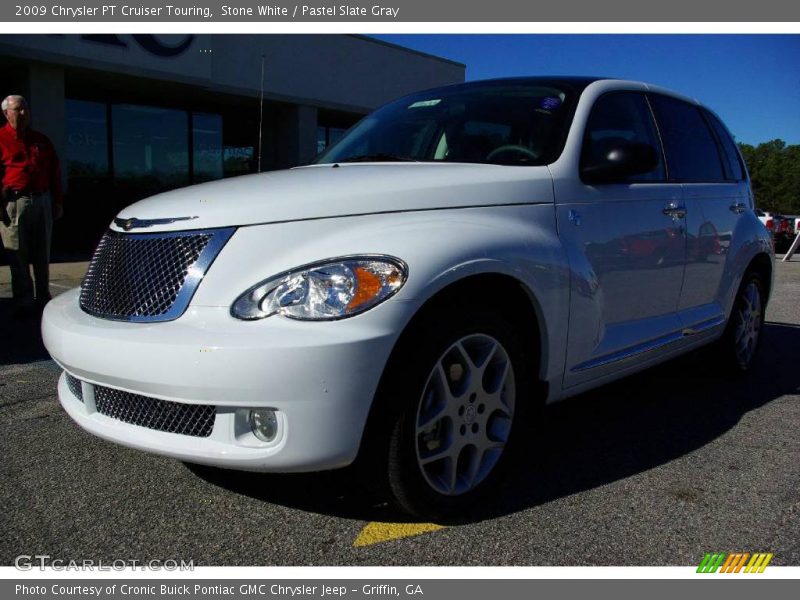 Stone White / Pastel Slate Gray 2009 Chrysler PT Cruiser Touring