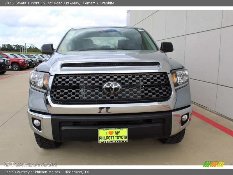 Cement / Graphite 2020 Toyota Tundra TSS Off Road CrewMax