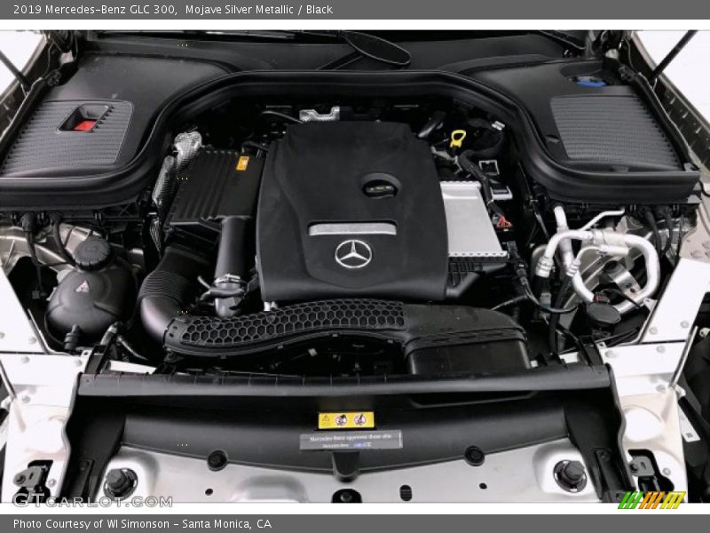 Mojave Silver Metallic / Black 2019 Mercedes-Benz GLC 300