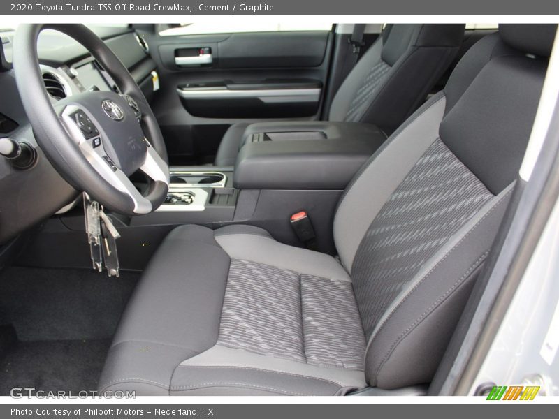 Cement / Graphite 2020 Toyota Tundra TSS Off Road CrewMax