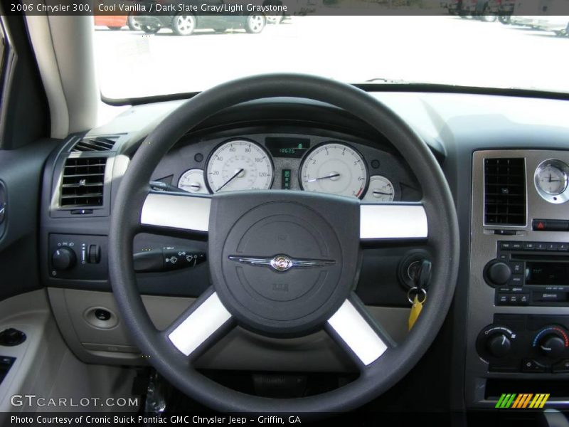 Cool Vanilla / Dark Slate Gray/Light Graystone 2006 Chrysler 300