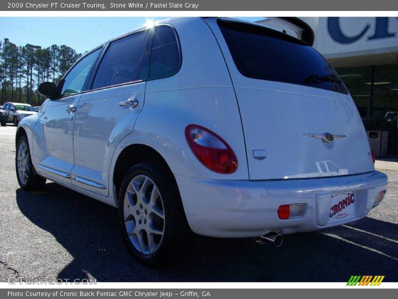 Stone White / Pastel Slate Gray 2009 Chrysler PT Cruiser Touring