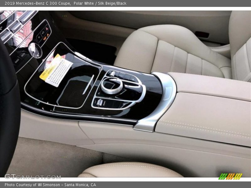 Polar White / Silk Beige/Black 2019 Mercedes-Benz C 300 Coupe