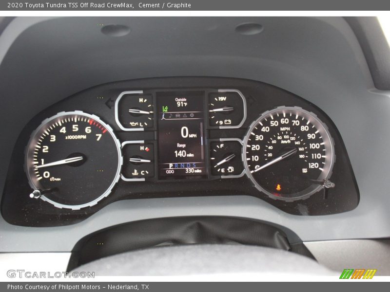 Cement / Graphite 2020 Toyota Tundra TSS Off Road CrewMax