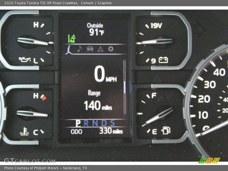 Cement / Graphite 2020 Toyota Tundra TSS Off Road CrewMax