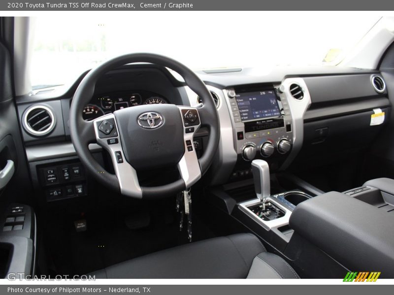 Cement / Graphite 2020 Toyota Tundra TSS Off Road CrewMax