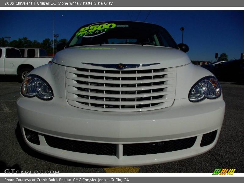 Stone White / Pastel Slate Gray 2009 Chrysler PT Cruiser LX