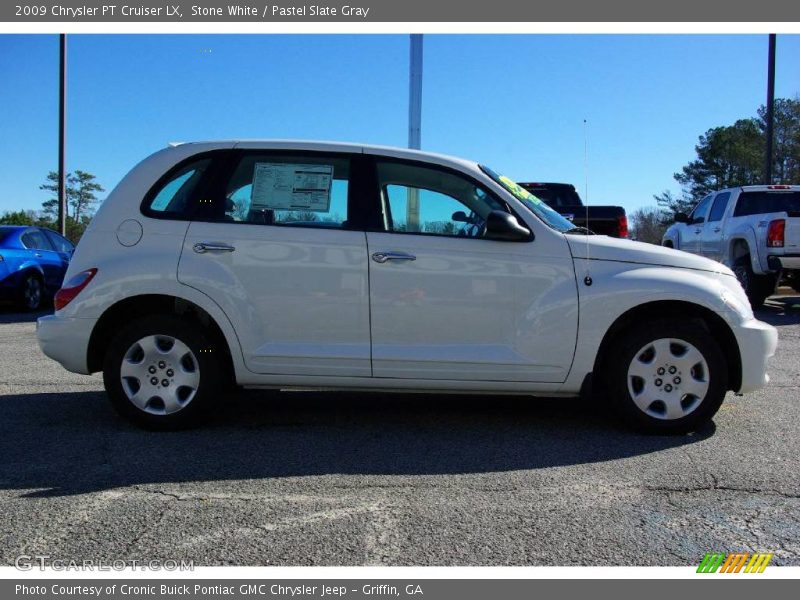 Stone White / Pastel Slate Gray 2009 Chrysler PT Cruiser LX