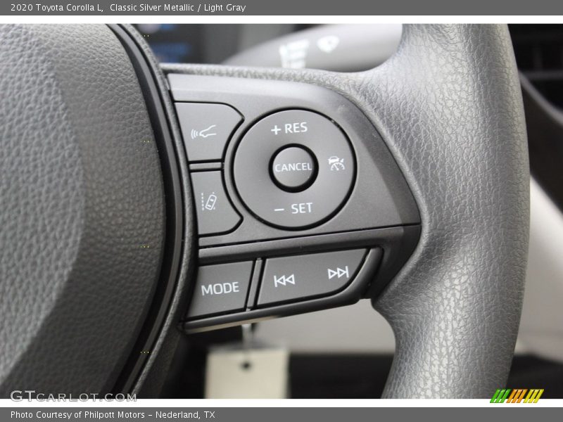 Classic Silver Metallic / Light Gray 2020 Toyota Corolla L