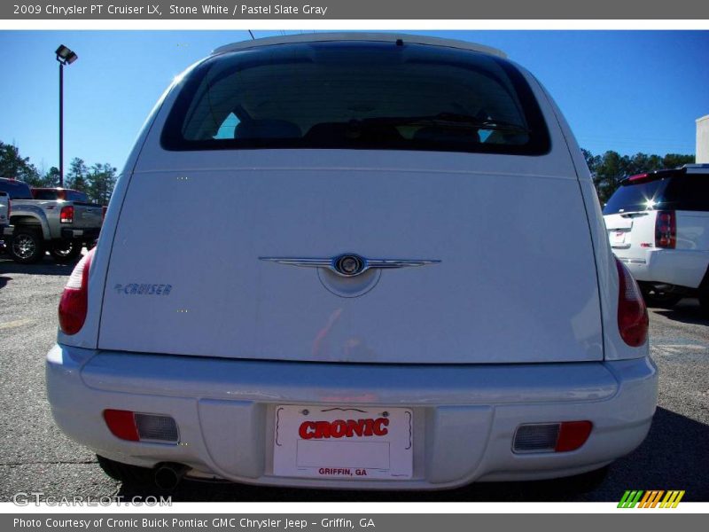 Stone White / Pastel Slate Gray 2009 Chrysler PT Cruiser LX