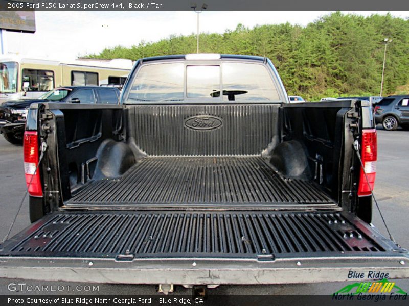 Black / Tan 2005 Ford F150 Lariat SuperCrew 4x4