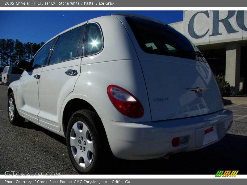 Stone White / Pastel Slate Gray 2009 Chrysler PT Cruiser LX