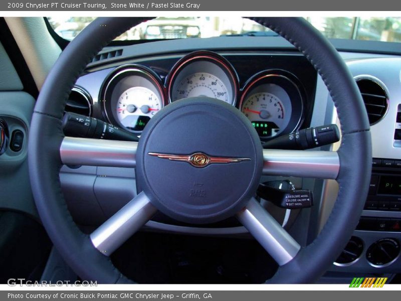 Stone White / Pastel Slate Gray 2009 Chrysler PT Cruiser Touring