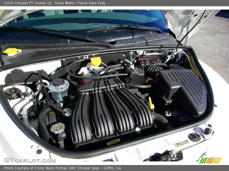Stone White / Pastel Slate Gray 2009 Chrysler PT Cruiser LX