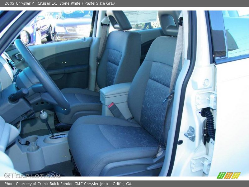 Stone White / Pastel Slate Gray 2009 Chrysler PT Cruiser LX